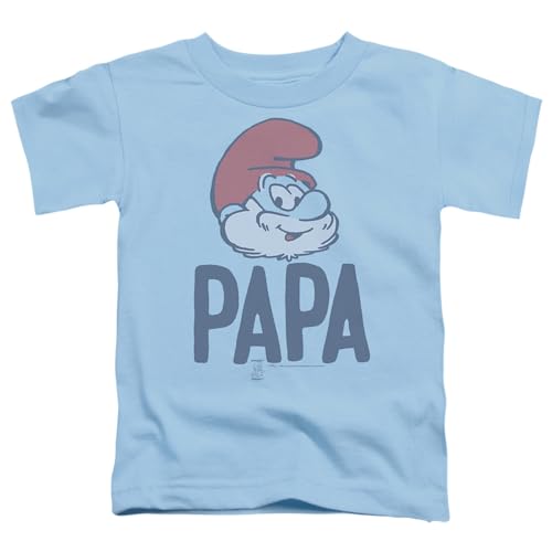 The Smurfs Papa Smurf Papa Kids T Shirt for Youth Toddler Boys and Girls2