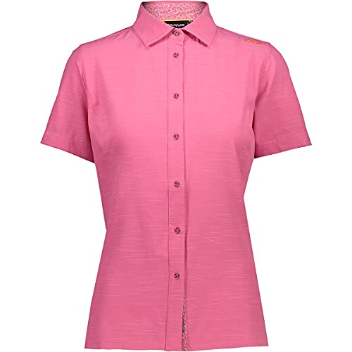 CMP Damen Einfaches Stretch-Hemd, Bouganville, D40, 30T9976