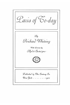 Paperback Paris of to-day Book