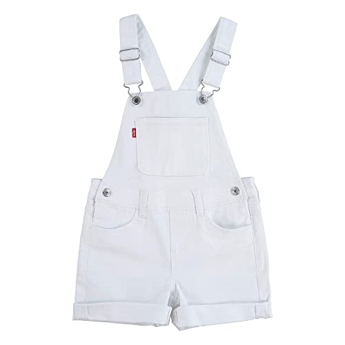 Levi's baby-girls denim shortall