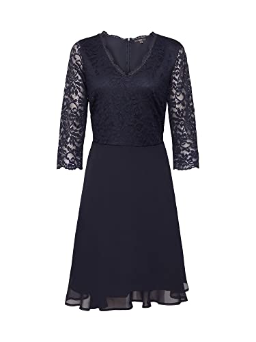 ESPRIT Collection Damen Kleid 991eo1e306, Navy, M
