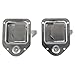 GFDKGKJ 2 Toolbox Lock Stainless Door Key Latch Paddle Handle RV Trailer 4-3/8
