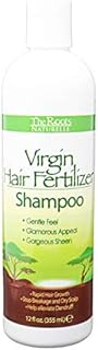 Virgin Hair Fertilizer Shampoo. African American Hair Shampoo. Rapid Hair Growth. Helps Reduce Breakage, Dry Scalp and Dandruff. Natural Hair Product Contains Jojoba Seed Oil, Honey Extract, Aloe Vera