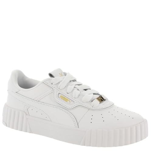 PUMA Carina 3.0 Luxe Women's Sneaker, 10 B(M) US, White