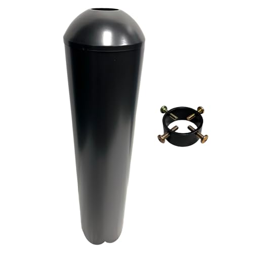 Erva SB2D Cylindrical Squirrel and Raccoon Baffle Black 28 x 6.25 - Made in USA
