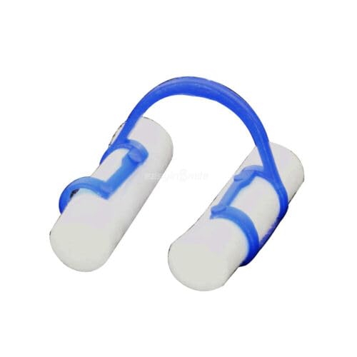 Dental Cotton Roll Holder Disposable Blue Teeth Cilp Holders Dental Isolator Tool Clinic Orthodontic Accessories 100Pcs image 3