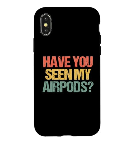 Have You Seen My Airpods? - �ʔ������Ƃ킴����ȃm�x���e�B�B �X�}�z�P�[�X iPhone X/XS �p