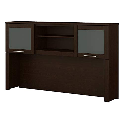 Bush Furniture Somerset Desk Hutch, 60W, Mocha Cherry