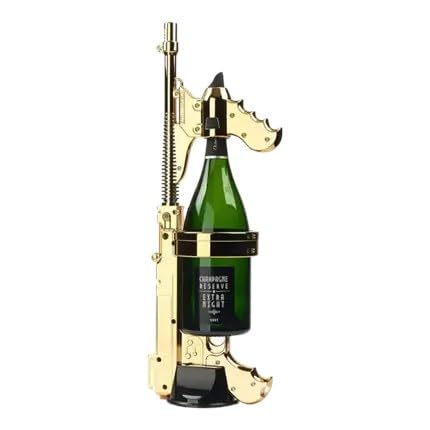 Amazon.com | Fancy Supplies Champagne Gun (Gold, Aluminum, Spray