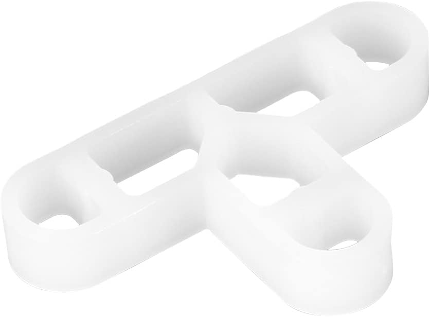 Tile Spacers 10mm PLCatis 100Pcs T Shaped Tiling Spacers White Plastic