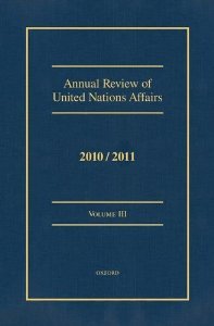 Unknown Binding Annual Review of United Nations Affairs VOLUME 3 Book