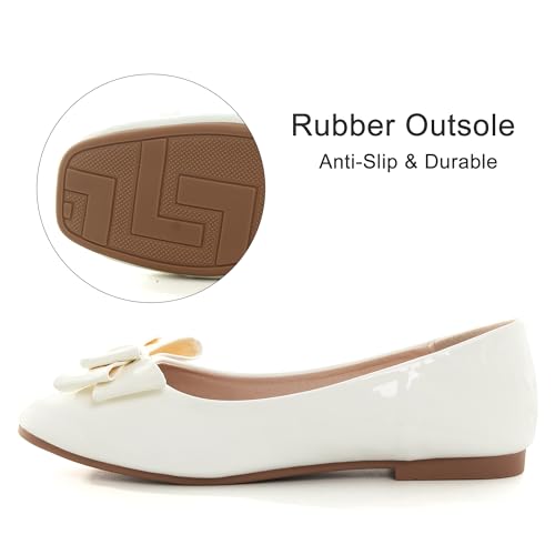 Image of Dear Time Women's Casual Foldable Ballet Flats Square Toe Ballerina Flats Shoes Comfortable