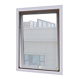  BBGS Magnétique Fenêtre Moustiquaire, Maille Réglable D\'écran de Fibre de Verre de DIY, 100x175cm Maximum, Fly Net pour Windows, Protection de Fenêtre Plate pour Chat (Color : D, Size : 50x70cm)
