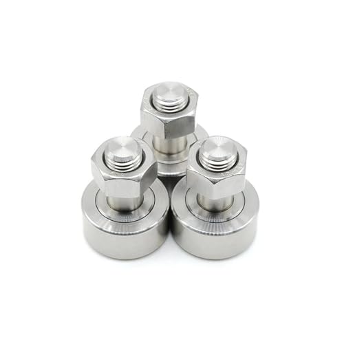 3Pcs CF16 KR35 Cam Follower Bearing M16x35x52.1mm Needle Roller Bearing Engine Parts