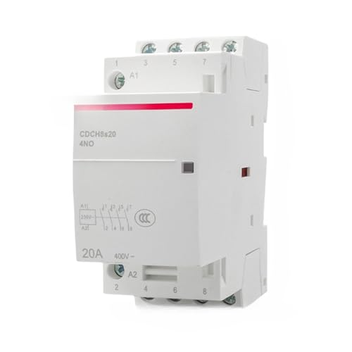 Contacteur CA 20A 220V CH8S 4NO pour tableau électrique modulaire