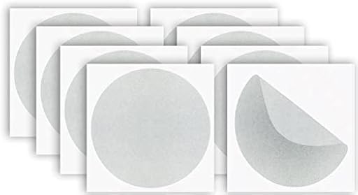 Pack 8ud Pegatinas Anticolisión para Cristales Vinilo Adhesivo Circular para Ventanas Previene Choques de Personas y Pájaros Adhesivos Antichoque para Vidrios Transparentes (12 cm, Mate) | Ya disponible en tu tienda friki favorita! En mundofriki.es!