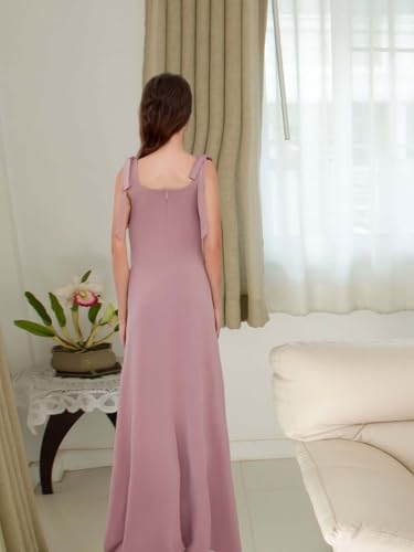 Junior Bridesmaid Dress Chiffon Flower Girl Dress for Wedding A Line Girls' Special Occasion Dresses4