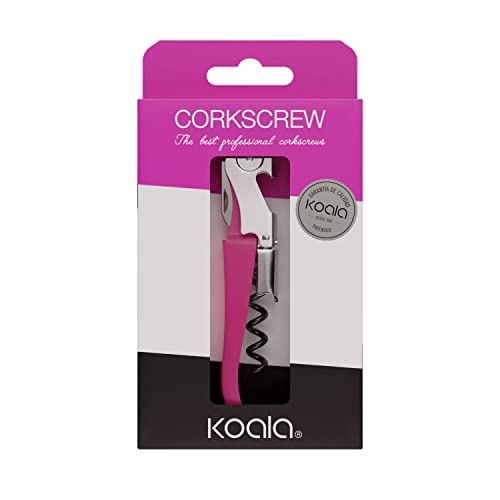 Koala Spain AC Two-Stroke Corkscrew with Articulated Spring, Pink - Image 5