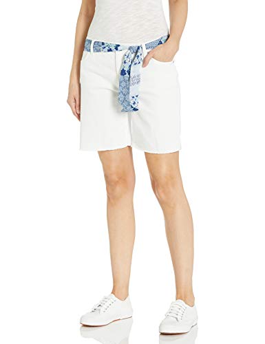 Vintage America Blues Women's Weekend Mini Short, Bright White, 8 Regular