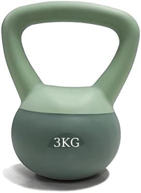 Rilekh Soft Kettlebell (Iron+ Sand) Home Sports Equipment Men and Women Strength Training Fitness Dumbbells with Handles (Color May Varry) (3Kg Kettelbell)-image-10