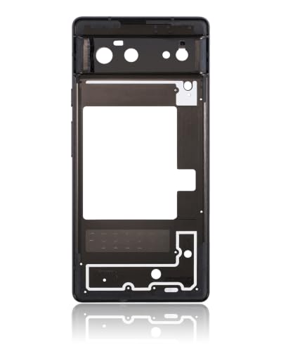 Châssis central pour Google Pixel 6 noir pièce rechange cadre interne Mobile TM - 4