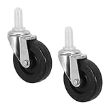 FIXOSHEE 2 Piezas Limpieza De Ruedas De Coche. Rueda Para Carrito De Compras Casters Wheels Ruote Trolley