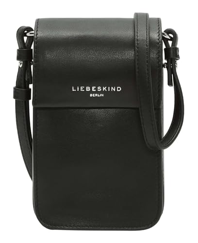 LIEBESKIND Berlin Mobile Pouch OTHER SLGs/SHEEP NATURAL black