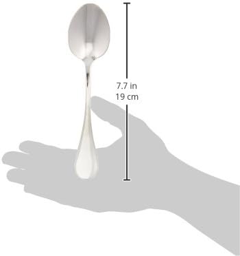 Miniatura 3 de Artaste Rain 1810 Acero inoxidable (plateado (juego de 12), cuchara de cena (7.5 pulgadas)