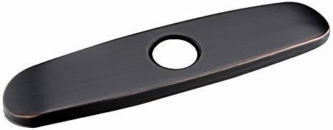 Comllen Antique Stainless Steel Kitchen Sink Faucet Hole Cover Deck Plate Escutcheon, Oil Rubbed Bronze