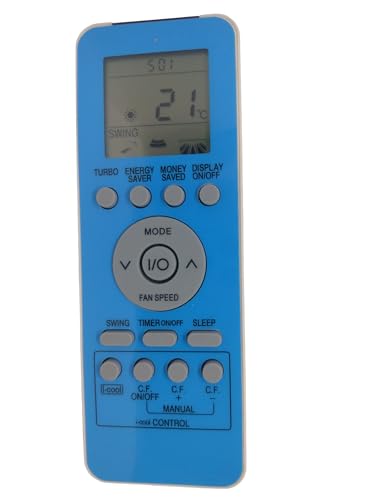 Image of Sanavya AC Remote Control - Compatible Replacement for Split & Window Air Conditioners - Replicates Genuine Remote Functions (Onida GZ09-BE00-006 ac Remote)