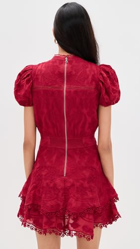 alice + olivia Women's Loryn Embroidered Dress3