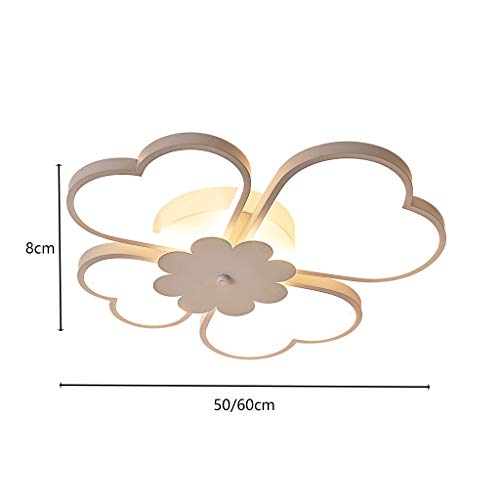 Lampe chambre chaude fleur RJJ en fer forgé créatif - 3