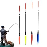 Excellente stabilité : les flotteurs de pêche disposent d'un corps de flotteur en bois robuste qui assure une excellente flottabilité et une excellente durabilité. Son matériau lourd en forme de pendule assure une pêche fiable et stable sur une longue période