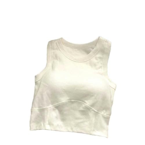 Hauts pour femme sans manches coupe courte ajustée