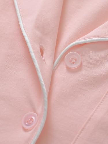 Image of Women's Petite Cotton Pajama Set Petite Length Pjs
