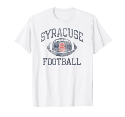 Syracuse Orange Football Intensity Vintage White T-Shirt