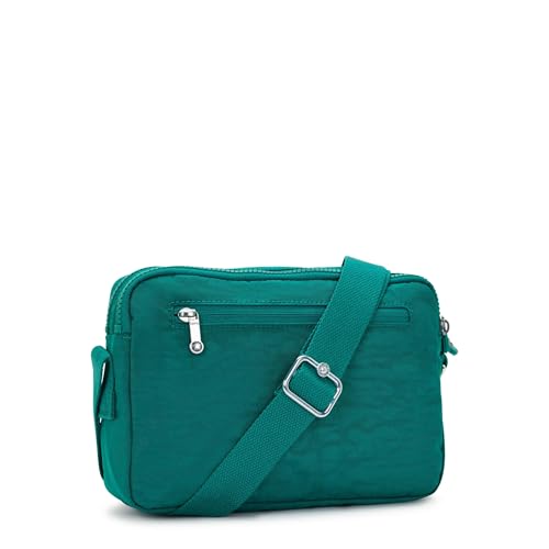 Image of Kipling Women's Abanu Medium Crossbody Bag, Lightweight, Adjustable Nylon Waist Pack with Multi-Compartment Zip Pockets