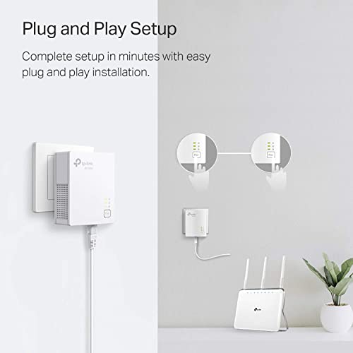 TP-Link AV1000 Powerline Ethernet Adapter - Nano Size, Gigabit Port, PlugPair&Play, Ethernet Over Power, Power Saving Mode, Network Adapter, 𝐀𝐝𝐝-𝐨𝐧 𝐔𝐧𝐢𝐭 (TL-PA7017) - image 2