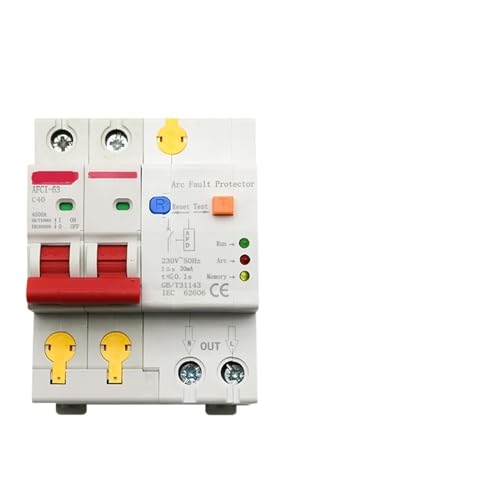 Disjoncteur AFDD 40A protection arc et court-circuit pour maison sécurisée