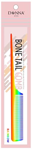 Peine DONNA Bone Tail Rainbow 7508 para peinar miniatura 1