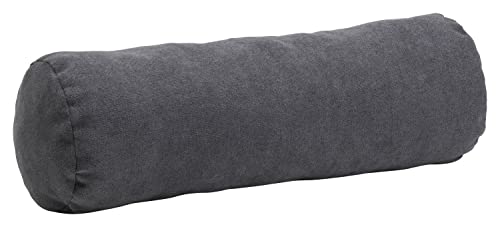 Gözze - Coussin Polochon Avec Fermeture éclair Darco, 60 x 20 cm - Anthracite