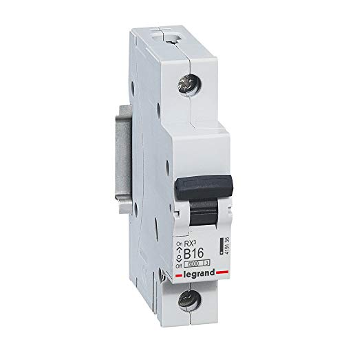 Legrand 419136 RX3 LS B16 A Disjoncteur 1P 6 KA 1 m