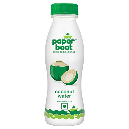 Paper Boat Chilli Guava Fruit Juice, No Preservatives and Colours (Pack of 6, 200ml each) + Paper Boat Coconut Water, Refreshing Coconut Flavour, Vital Minerals (Pack of 6, 200ml Each)