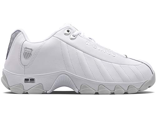 Image of K-Swiss Men's ST329 CMF Sneaker, Wide Tennis Walking Shoes Leather Upper