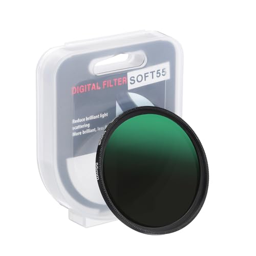 Filtro de niebla de 55 mm con efecto cinematográfico difuminado suave para retrato