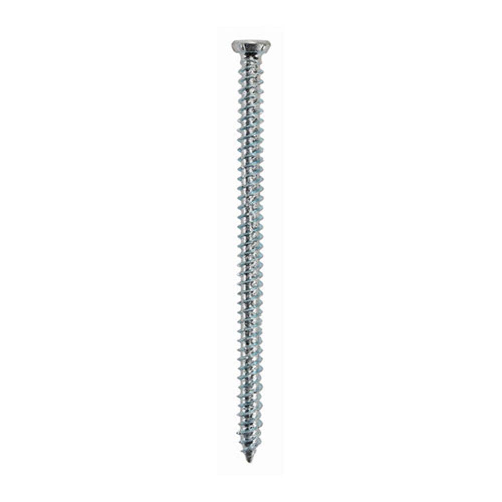 Timco Silver Concrete Screws Flat Countersunk - 7.5 X 120