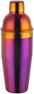 Coctelera,Cocktail Shaker Juego de coctelera de acero inoxidable de 750 ml, herramientas for barman, mortero Moijto, tapón for botella de vino, artículos de coctelería, 1-8 piezas(Marron)