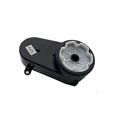 ELLANA Electric Replace 1pcs Ride On Toy Car Gearbox Electric Car Steering Motor Gearbox Electric Stroller Gearbox Steering Box RS280 380 390 DC Motor 6V 12V Gearbox Ride (Color : No.3 12V)