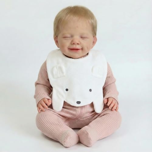 Muñeca Reborn Realista Vinilo 49 cm para Niños 3+ miniatura 5