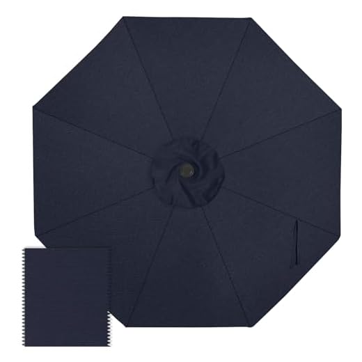 Best wood market umbrella ABCCANOPY 9FT Acrylic Umbrella Canopy